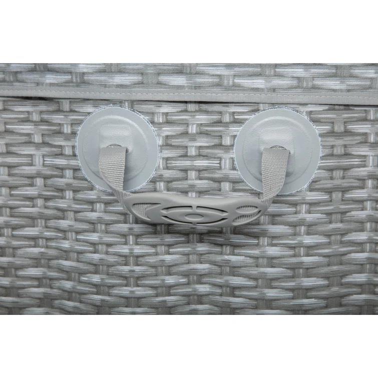 Coleman 4 - Person 114 - Jet Round Inflatable Hot Tub in Gray