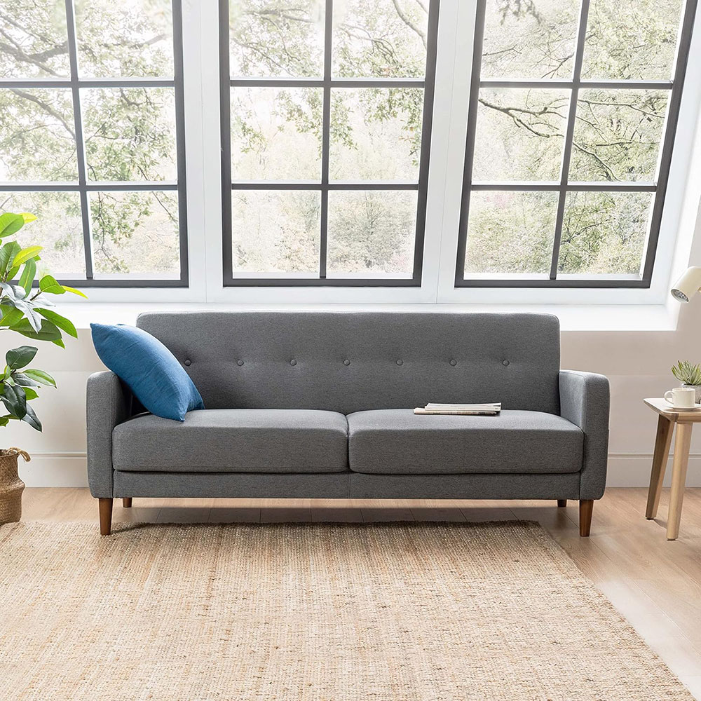 Mellow Adair Mid-Century Modern Loveseat