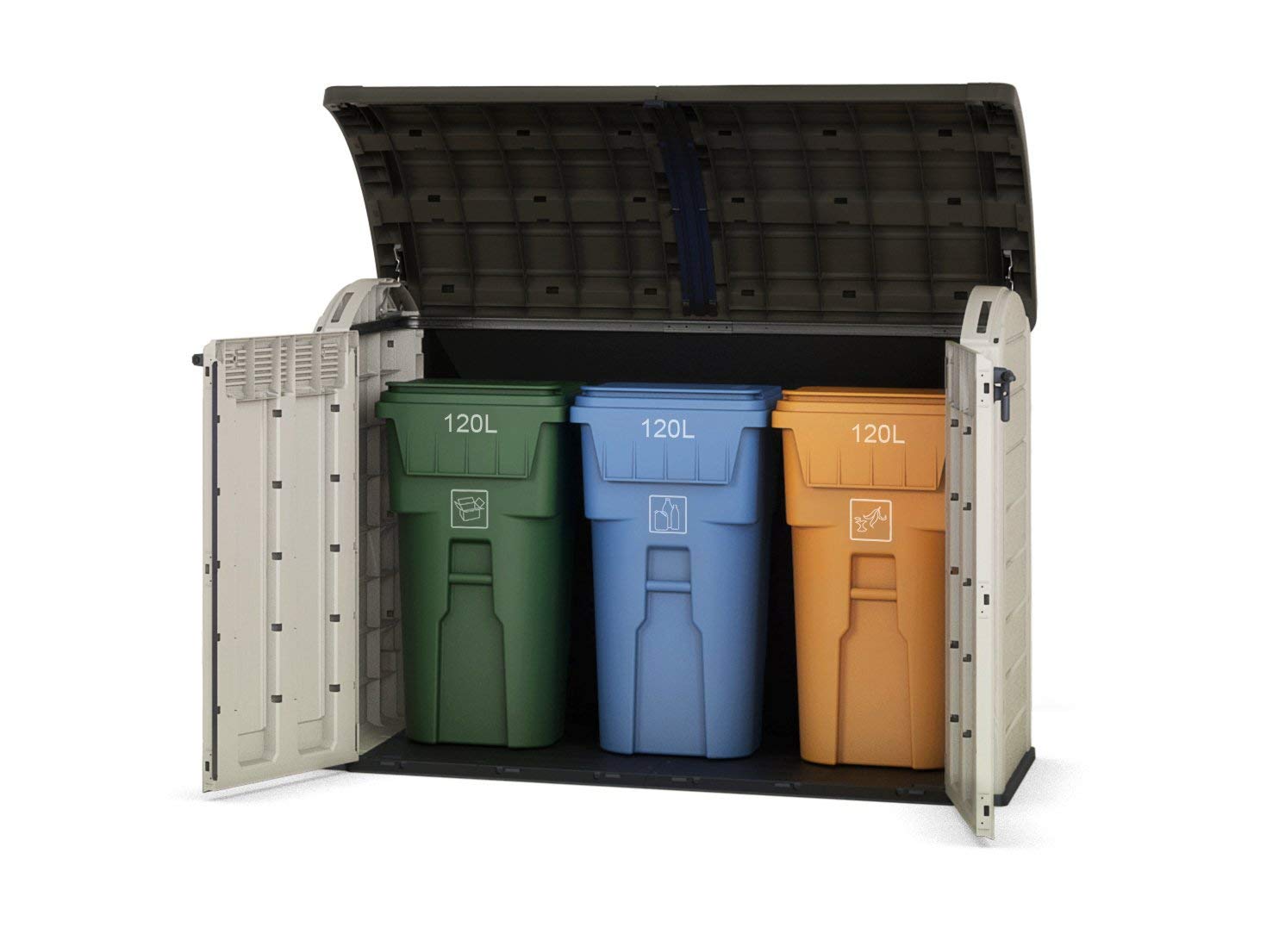 【Storage Shed】【BS】Keter Store-It Out Ultra Outdoor Garden Storage, Bike Shed, Bin Store and More