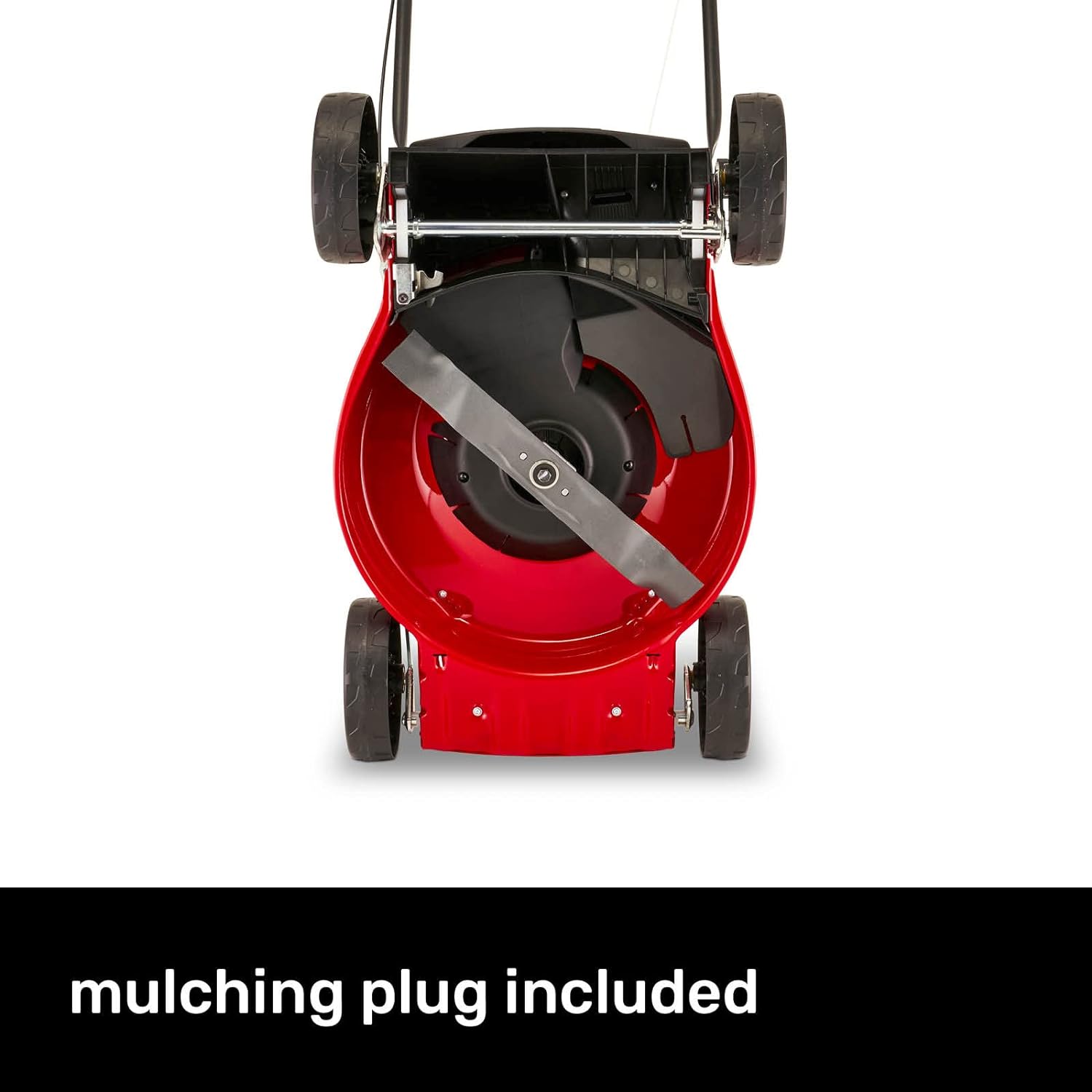 Mountfield lawn mower with manual drive, model HP185, red and grey, item 2L0481043/MC