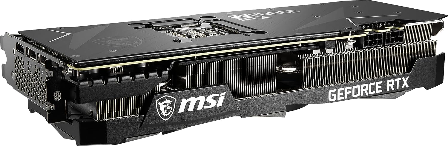 MSI GeForce RTX 3080 VENTUS 3X PLUS 12G OC LHR Gaming Graphics Card - 12GB GDDR6X, 1740MHz, PCI Express Gen 4, 384-bit, 3x DP v 1.4a, HDMI 2.1 (Supports 4K)