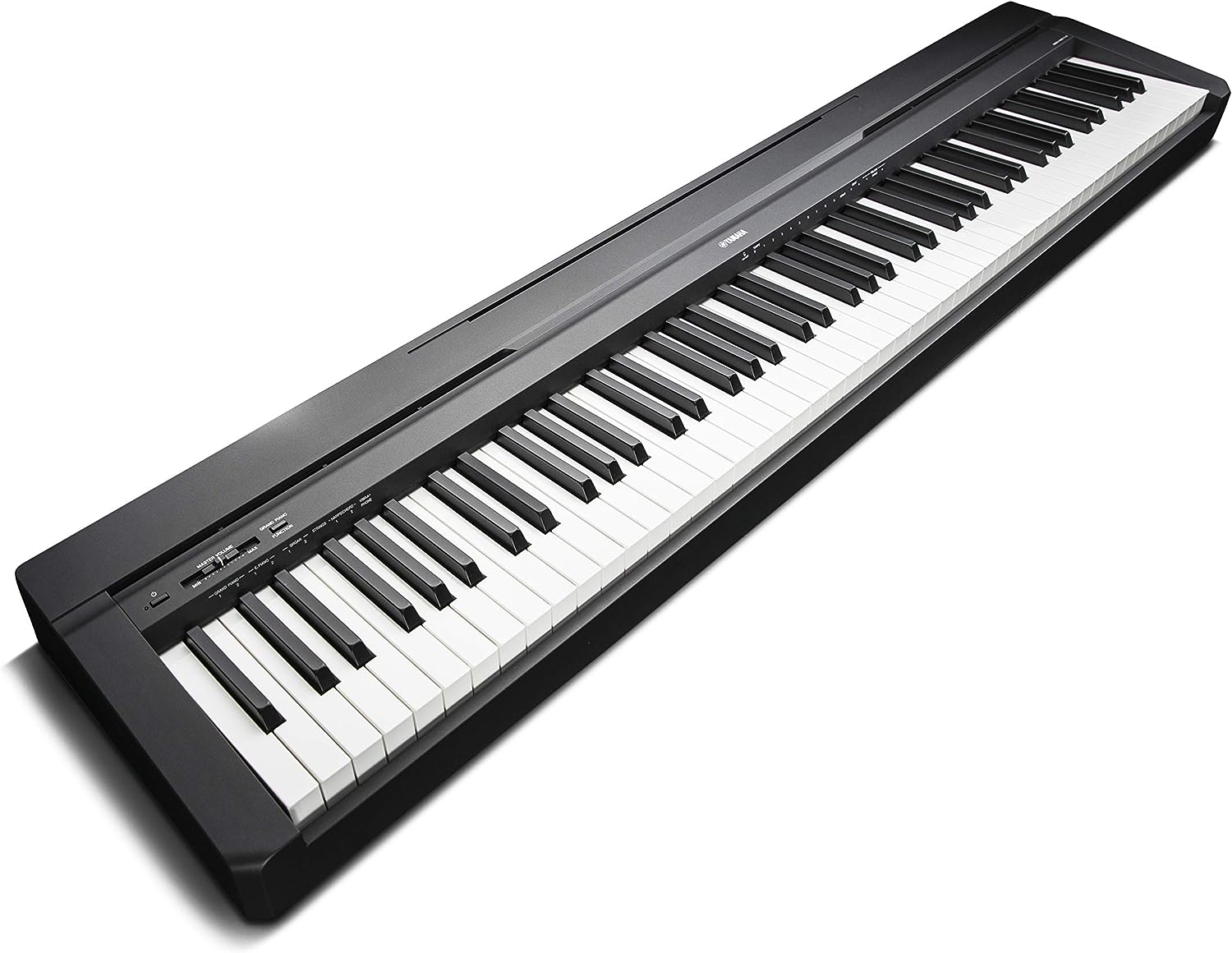 YAMAHA P-45B Digital Piano - Light and Portable Piano for Hobbyists and Beginners, in Black