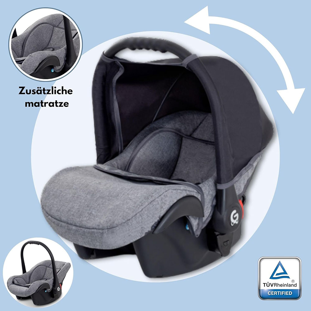 Boston 3-in-1 Combination Stroller