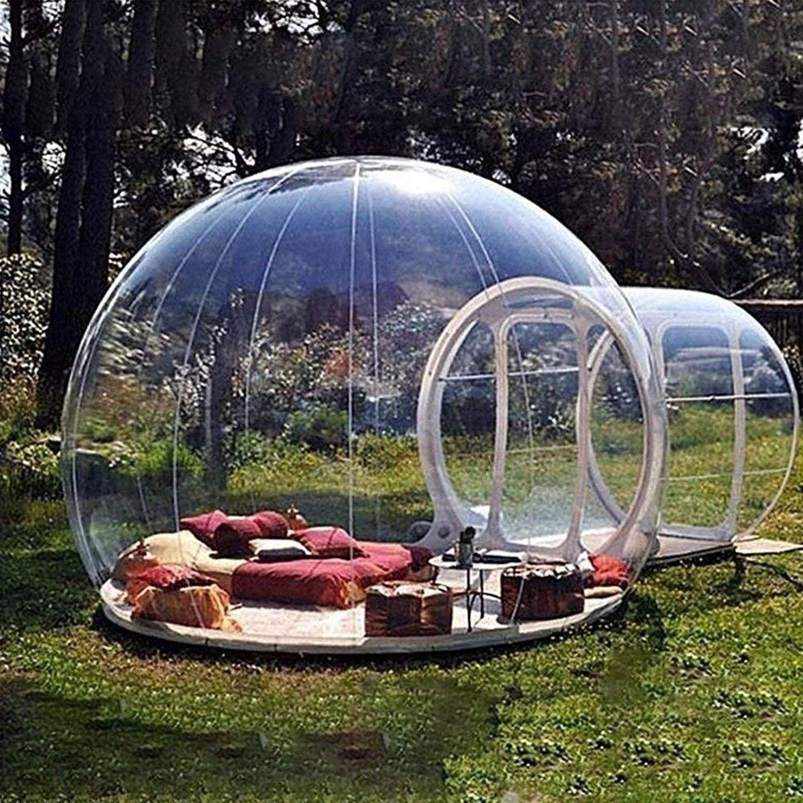 【Home&Garden】【BS】Outdoor Camping Inflatable Bubble Tent Large DIY Home