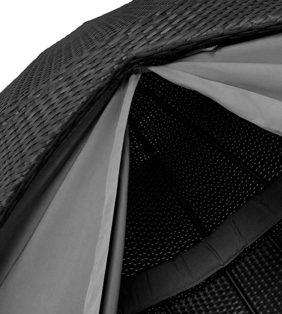 Outdoor Lounge Egg-shaped Sofa Patio Sunbed