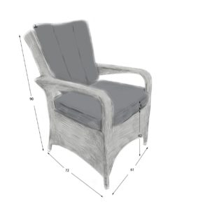 8 Savannah Armchairs Oval Table Set - Low Price for a Limited Time