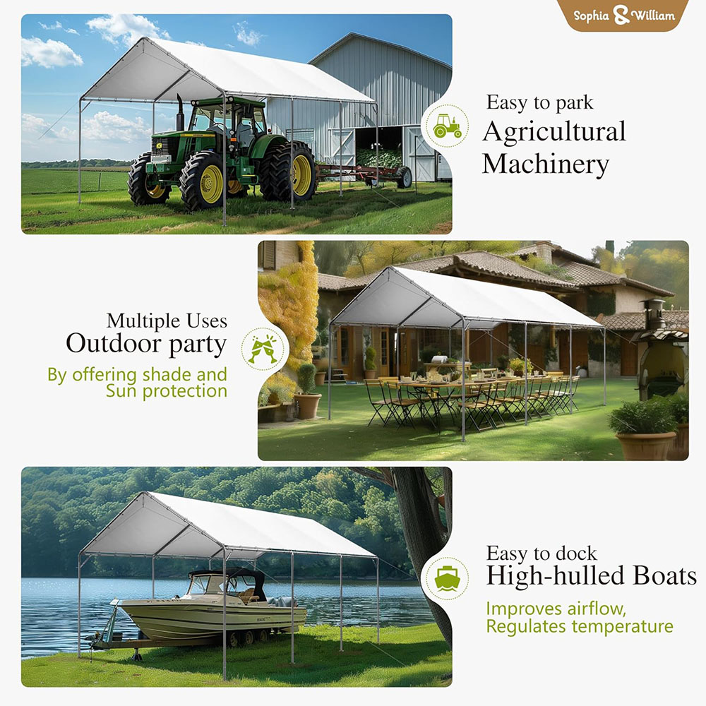 Portable Garage Shelter Logic Car Tents